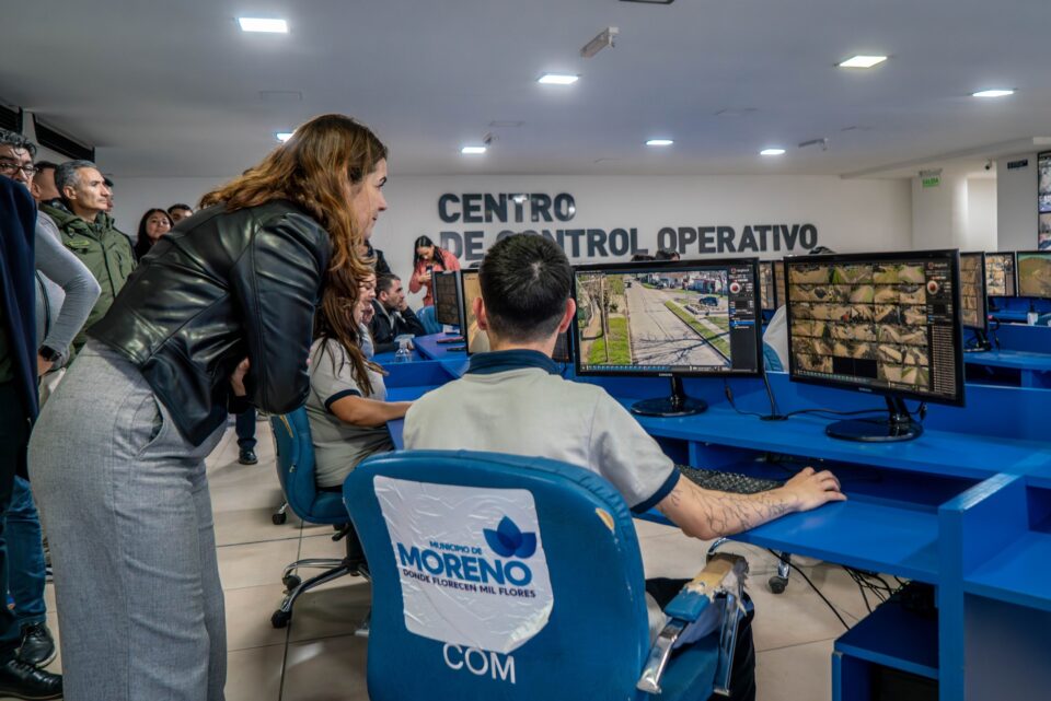 Fernández y La Gioiosa supervisaron el inicio del operativo de saturación del Comando Unificado Conurbano en Moreno