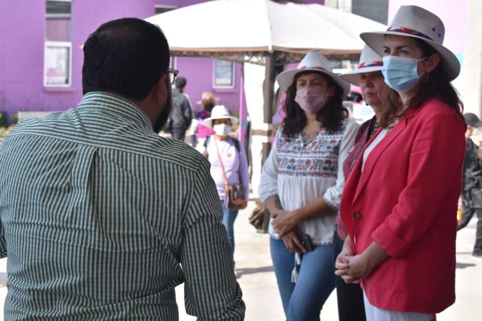 Invitada por la alcaldía de Iztapalapa, Mariel Fernández visitó la Ciudad de México para intercambiar experiencias de gestión